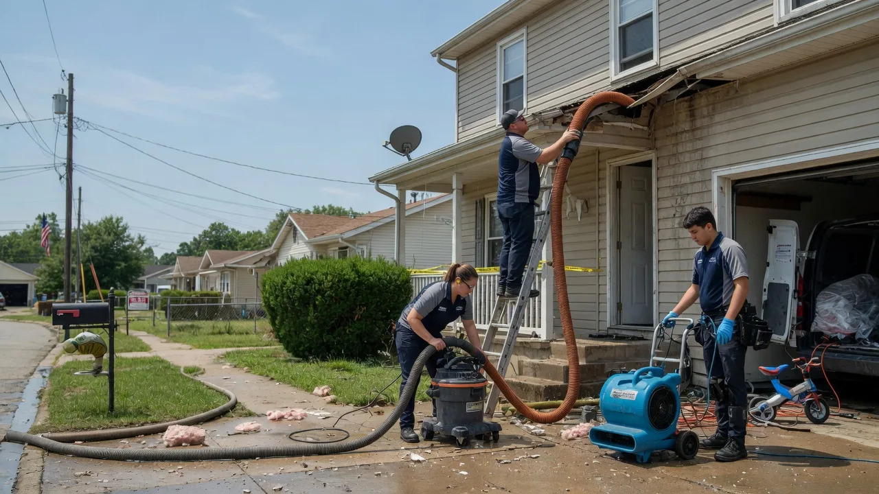 Water Damage Restoration in Ponder, TX near me